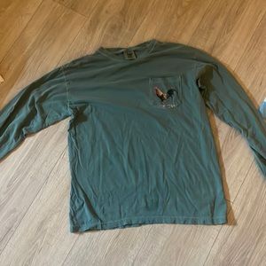 key west long sleeve oversized shirt